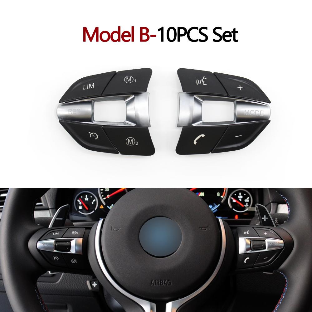 Motorsport Car Steering Wheel Buttons Control Knob Button For BMW F10 F11 F30 F31 F34 F01 F02 F07 F06 F12 F25 F26 F15 F16