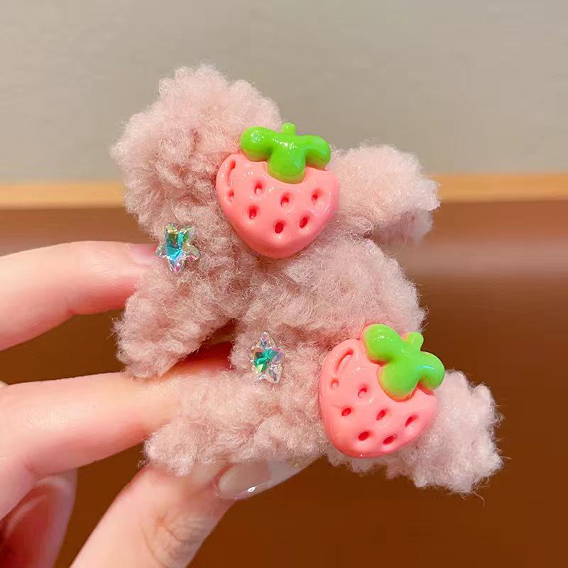 

Заколка для волос в виде плюшевой акулы для девочек на осень и зиму