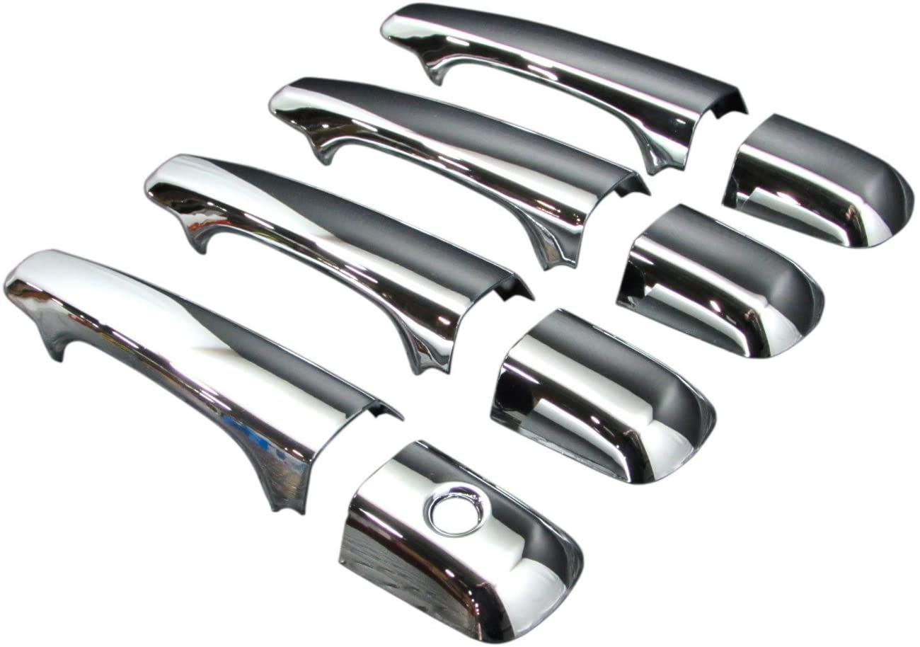 

BRIGHTZ Volvo S40 Chrome Door Handle Type A Compatible with 4019646 Cover, Knob, [DHC-NOBU-310] MB4204S, MB5244, MB5254, MB5254A, MB, MB4204, B4204,