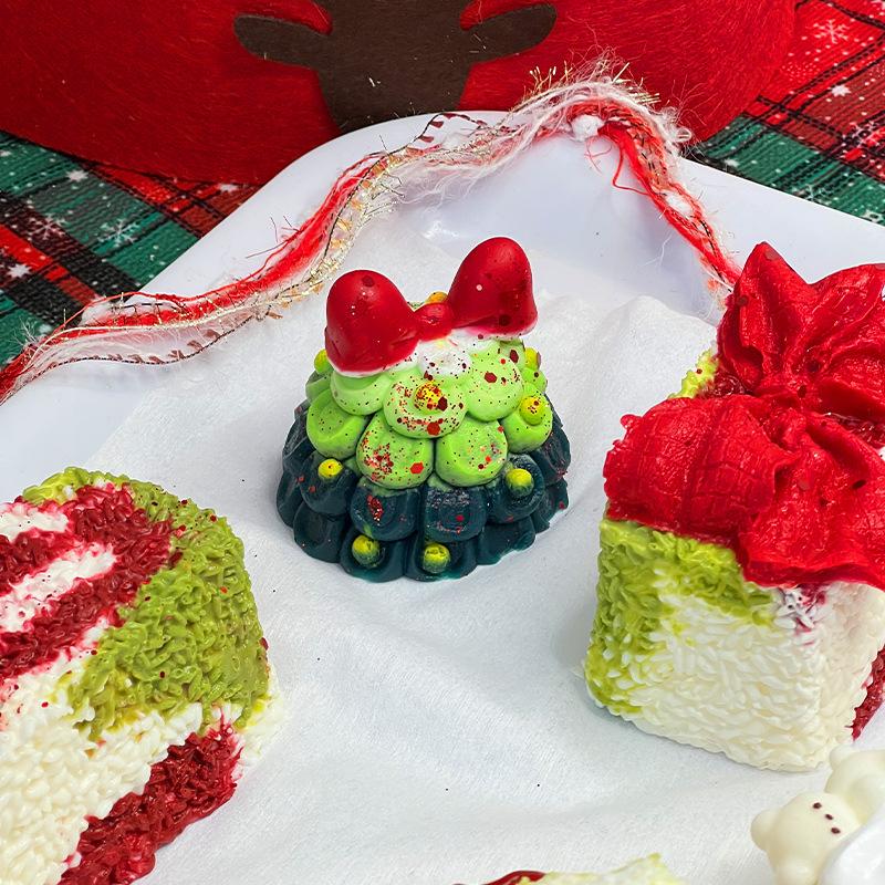 

Xmas Silicone Pinch Xmas Series Pinch Adorable Super Decompression Super Gentle Leisurely Rebound Simulation Food Enjoy Pinch
