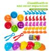 Animal Series Children's Early Education Enlightenment Counting Toys Teaching Aids Family Cognitive Classification Toys