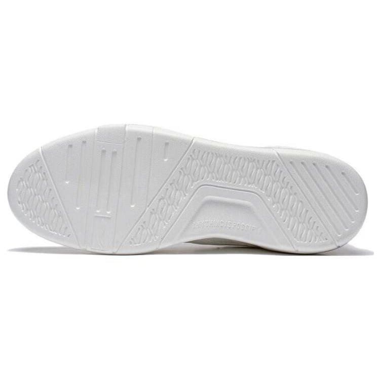 Li Ning Wave LITE Slip Resistant Low Top Skateboard Shoes Men's White Gray AGCT115-1