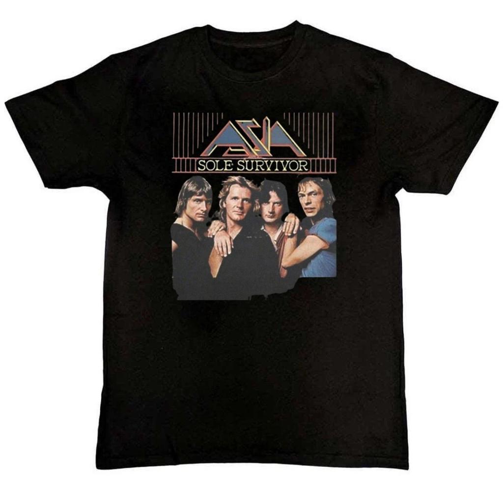 Vintage Asia Band Collection Graphic Print Mens T-Shirt S-4XL