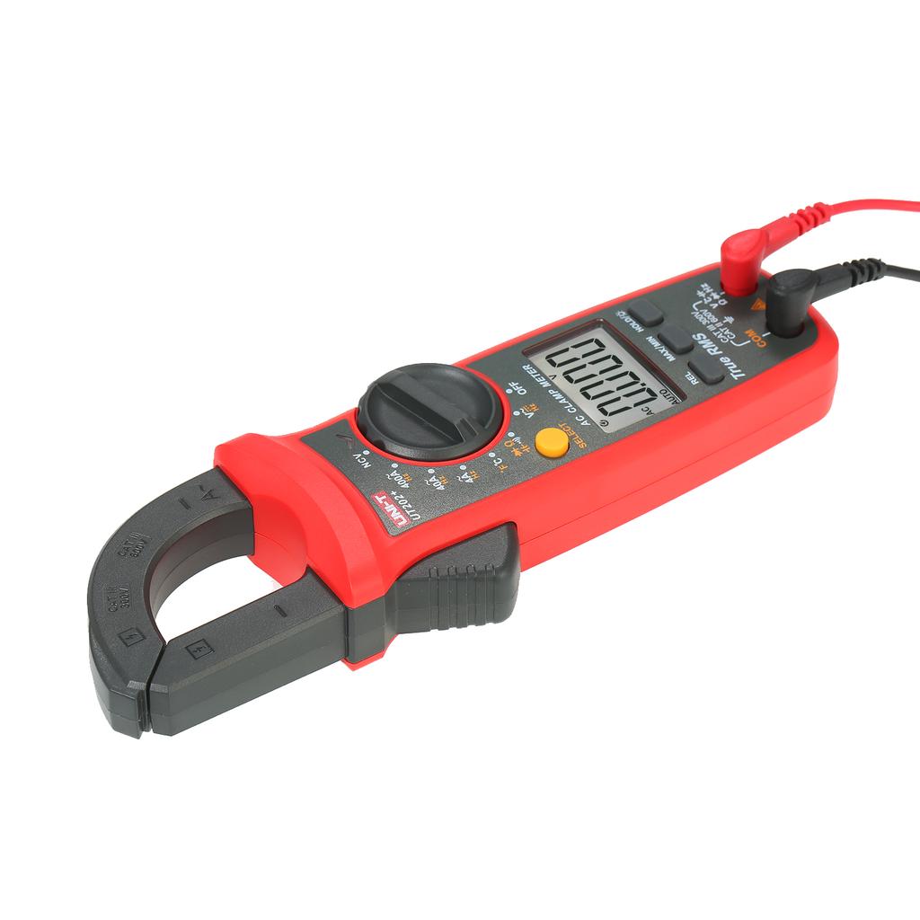 UNIT UT202+ 4000 Counts Digital Clamp Meter True RMS Multimeter Clamp Ammeter Voltage Meter NCV