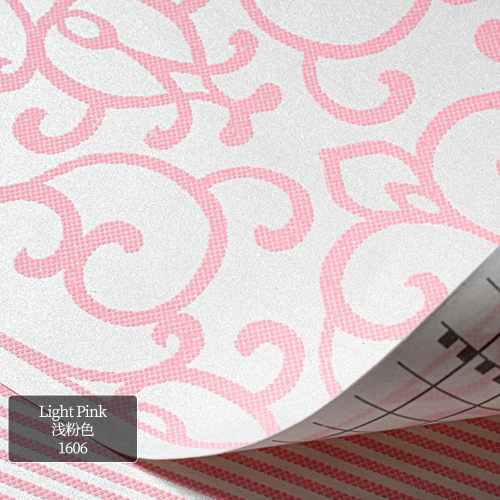 Netkané samolepicí tapety Evropský styl Velký květ Svislý pruh Domácí dekorace Tapeta Samolepicí