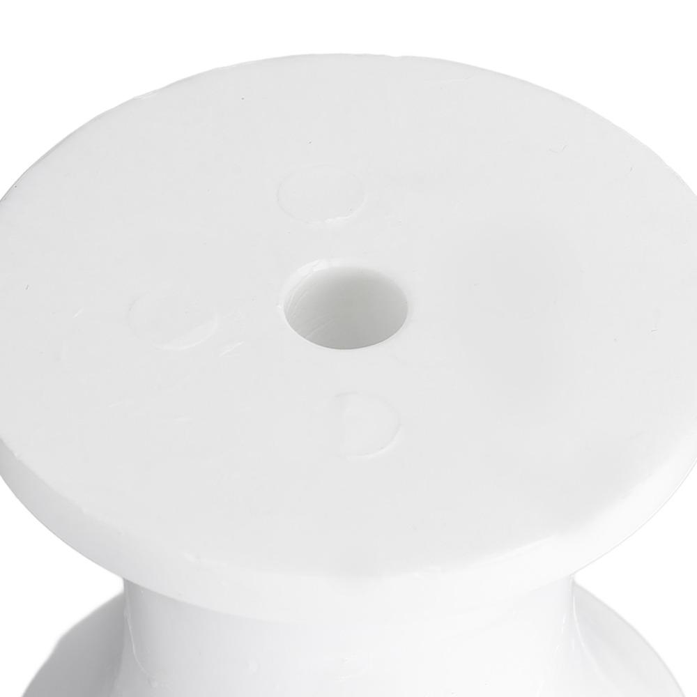 White Bow Stop Roller 51mm Length Nylon Roller Boat Trailer Roller Boat Trailers