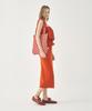 Pleatsmama Polka Dot Shoulder Bag Red
