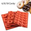 Silicone Donut Maker 3D DIY Baking Pastry Cookie Chocolate Round Molds Muffin Cake Mould Dessert Handmade Kitchen Cooking Tools 1