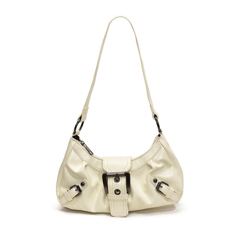 

Stylish And Versatile Pleated One Shoulder Bag For Women In Chic Colors And Designs белый