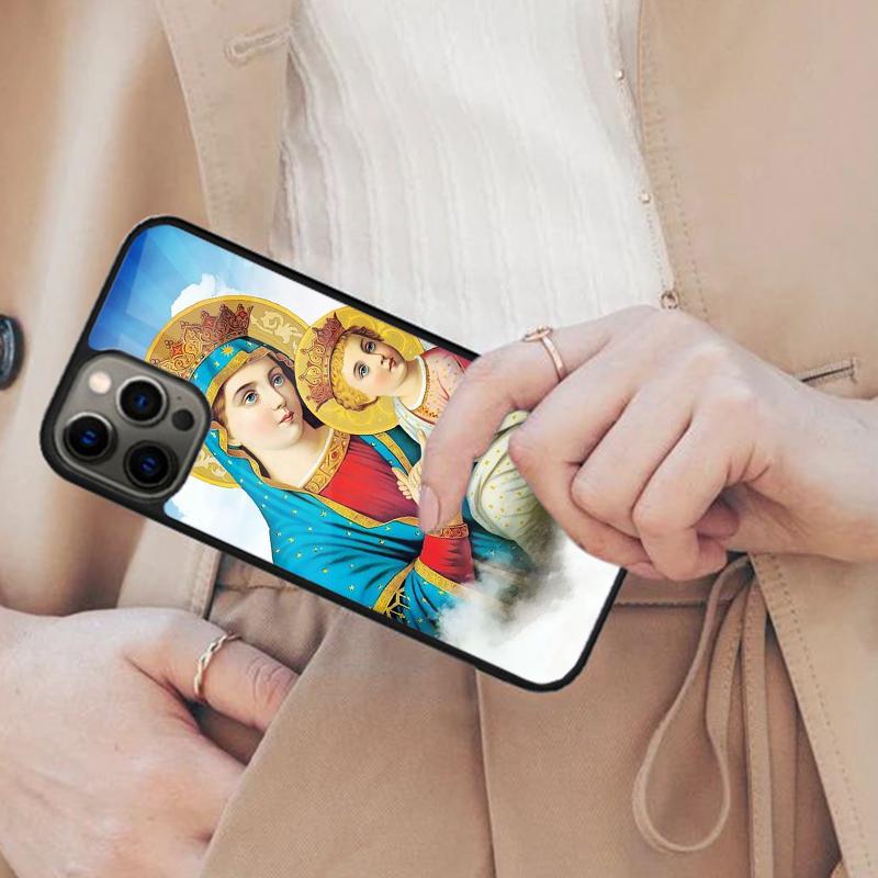 

Mary & Jesus Magnetic Phone Case For APPLE iPhone 17 Air 16 14 13 12 Pro Max 15 Plus Wireless Charge With MagSafe Cover iPhone 13mini