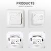 Electric Water Warm Temperature Controller Thermostat Line Voltage Thermostat