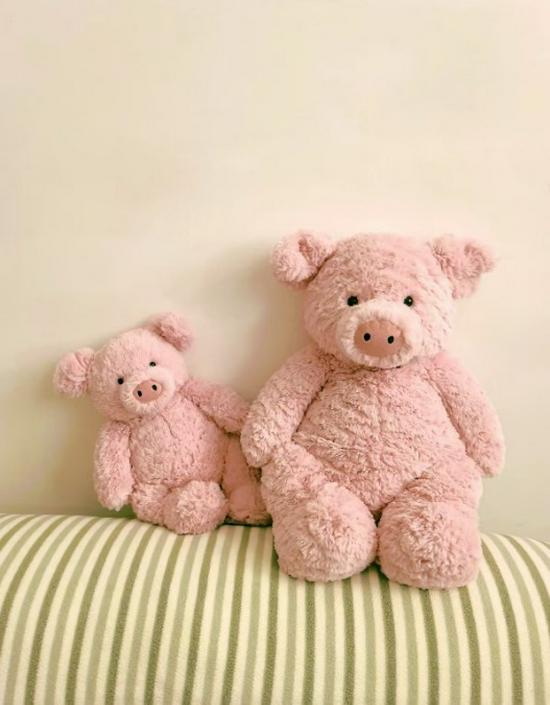 

Плюшевая кукла Барнаби Пиг - Мягкая, утешающая игрушка для детей 26CM with Full Tags and Dust Bag