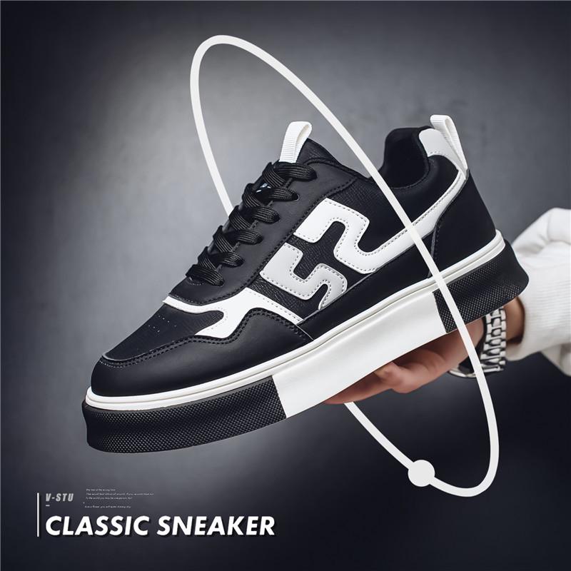 

Мужские повседневные кроссовки Dexun 2025 года — корейский стиль для весны и осени Size 41 чёрный