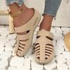 2025 Women Bohemian Style Summer Shoes for Women Summer Sandals with Heels Gladiator Sandalias Mujer Elegant Wedges Shoes