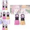 Cute And Fresh 2.5 Dimensional Seduction Anime Costume Tank Dress For Cosplay Events