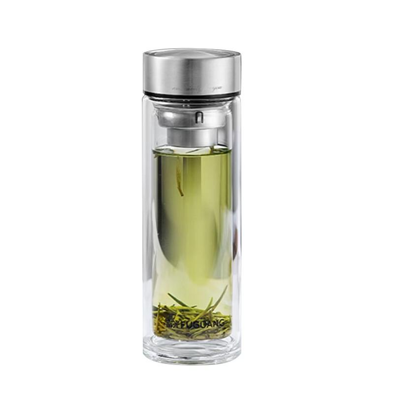 FUGUANG Noble Double-Layer Borosilicate Tea Infuser Cup