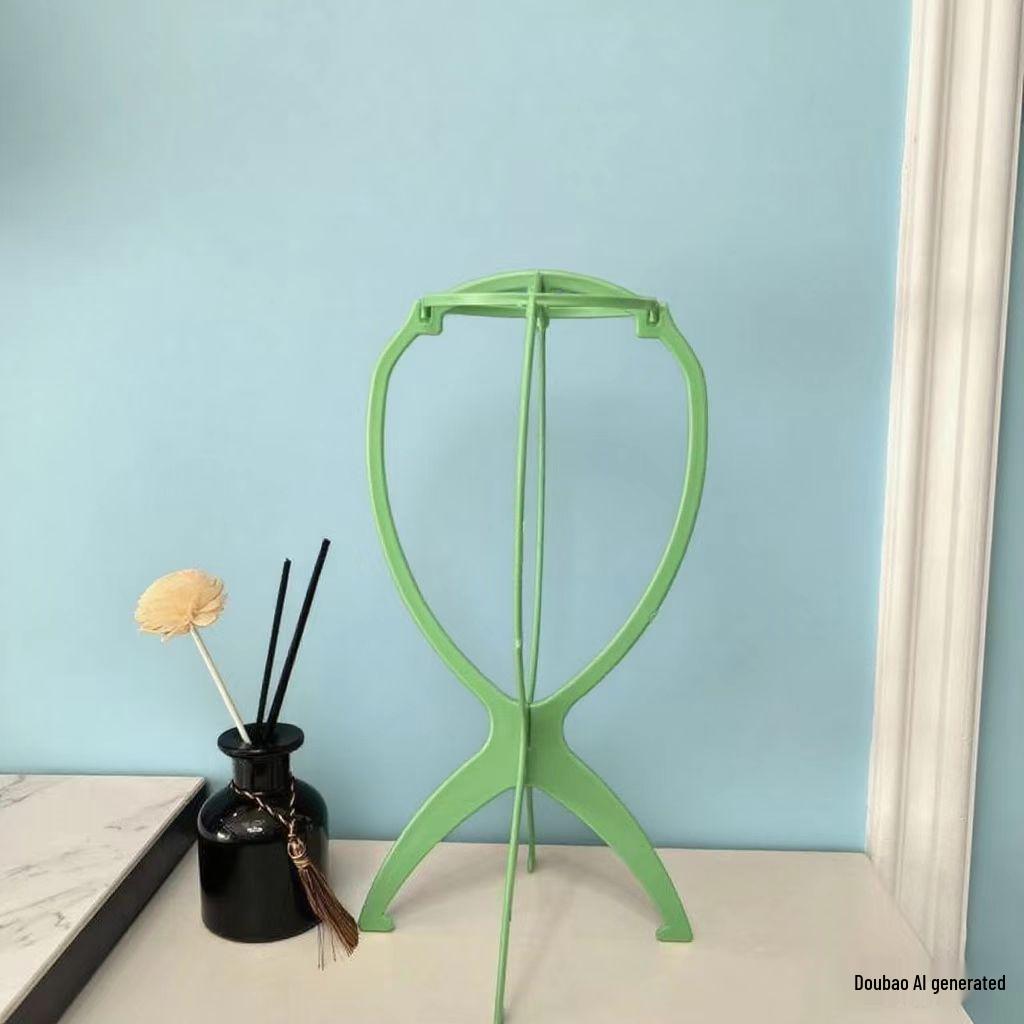 Wig Stand: Easy-to-Assemble, Disassemble, and Store Headgear and Hairpieces