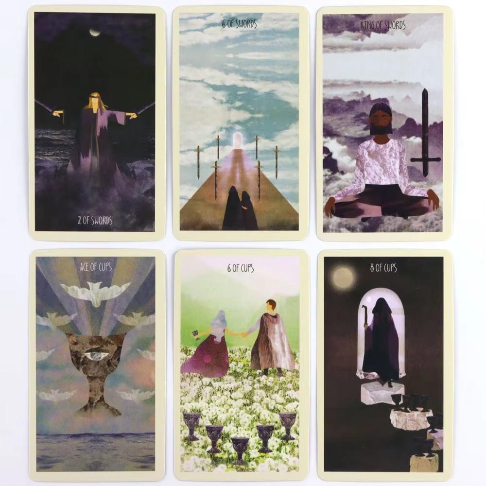 The Star Seeker Tarot Cards Board Game Adult English Tarot Deck Card Deck Playing Cards Fate Games