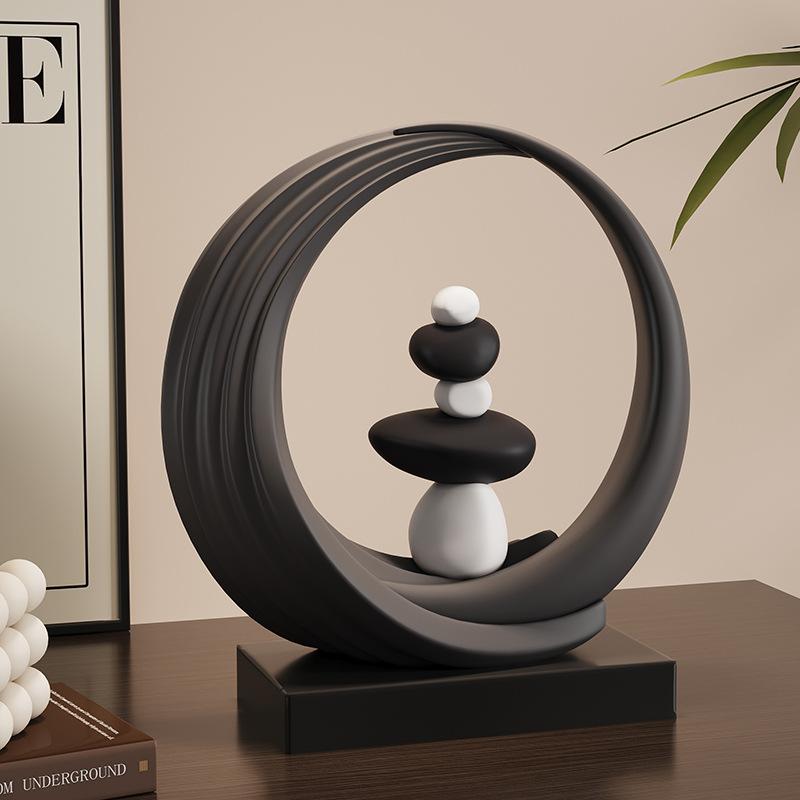 New Chinese Light Luxury Office Desktop Home Accessories, Housewarming Gifts, Living Room Decoration Ornaments