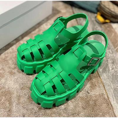 Women's Sandals Hollow Out Platform Ladies Shoes Buckle Leisure Woman Sandal 2024 Summer New Fashion Designer Sandals Female