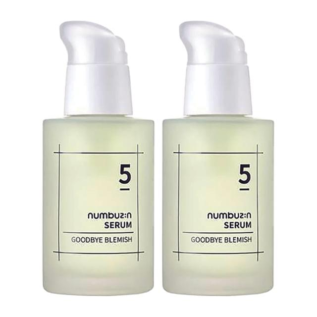 numbuzin - No. 5 Goodbye Blemish Serum Bundle Set 2 pcs