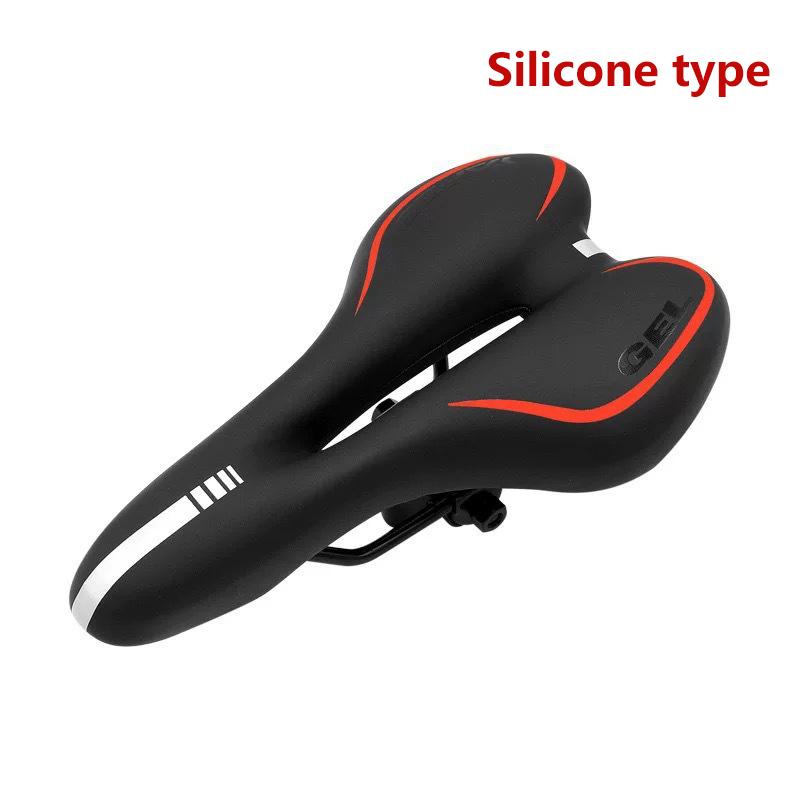 Soft Gel Bicycle Seat Breathable Hollow Mountain Bike Seat Cushion Exercise Bike Cushion For Comfortable Riding