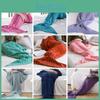 Vibrant Mermaid Tail Blanket Colorful Knitted Acrylic Throw Perfect For Sofa And Bed