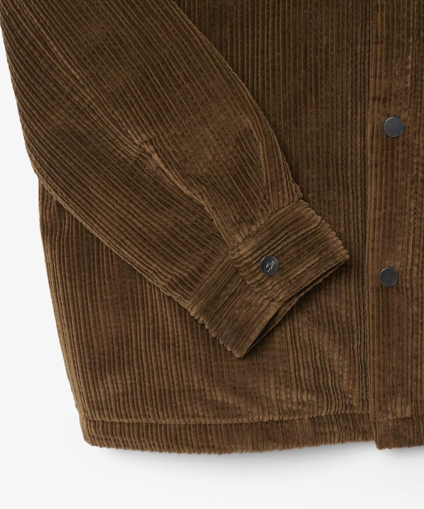 LACOSTE Men'S Corduroy Padded Shacket Ch3796-56N Dpd