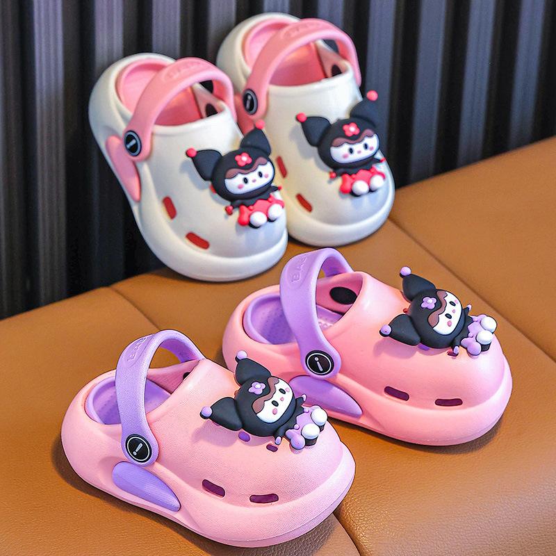 Children's Slippers, Girls' Clogs, Summer Indoor Non-slip Sandals for Infants, Toddlers, and Young Children, Baby Sandals, Kids' Beach Shoes