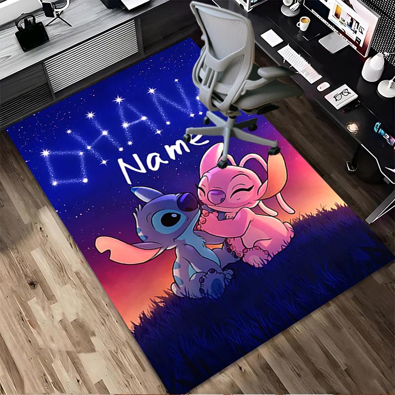 Personalized Name Island Adventure Living Room Non-Slip Area Rug Soft Carpet for Bedroom Playroom Sofa Office Home Decor Doormat