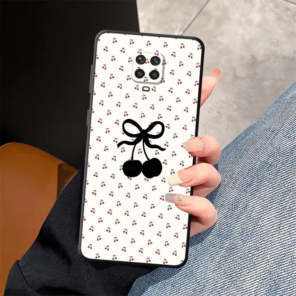 Case for Xiaomi Redmi Note 14 13 Pro Plus 12 11 12C 13C A1 9 8 7 14C 10 A4 A5 A3 K80 Phone Cover K40 A2 A1 Cartoon Cherry