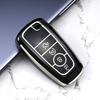 3/4/5 Buttons Car Key Case Protector Cover For Ford Fusion Edge Mustang Explorer F150 F250 F350 F450 Tpu Shell Fob Holder