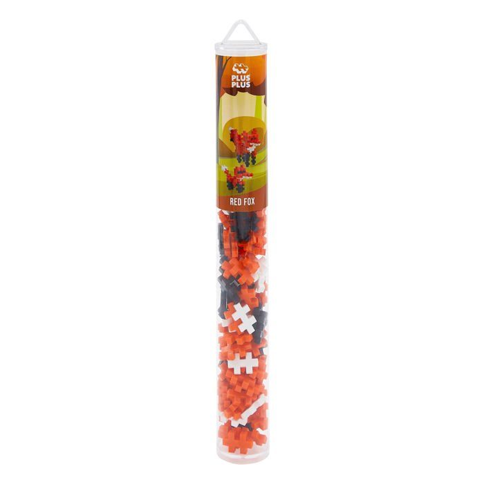 Jeu de Construction - Plus Plus - 4272 - Tube de 100 pièces - Renard - Éducatif et créatif