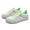 Wide Toe Running Sneakers Unisex Minimalist Mesh Breathable Shoes Artificial Leather Lace Up Walking Sneakers