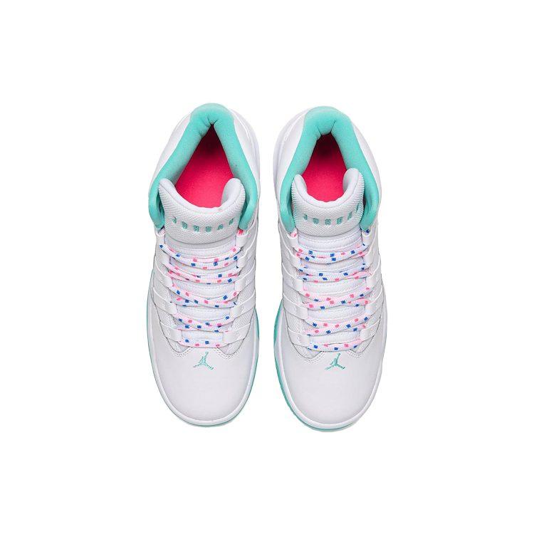 Air Jordan Max Aura 'Biały Turkusowy' GS AQ9249-100