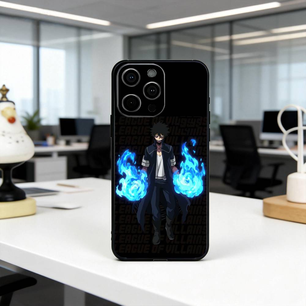 

D-Dabi My H-Hero A-Academia-DMHA Phone Case For iPhone 17, 16,15,14,13,12,11 Plus,Pro Max, Others Soft Black Cover iPhone12PRO