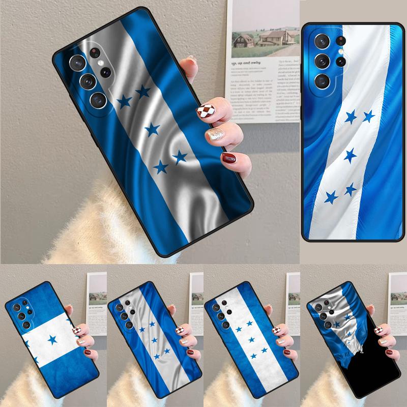 Honduras National Flag Silicone Phone Case For Samsung Galaxy note 10 pro S26 S25 S24 S23 S22 S21 Plus S25Ultra Capa Cover