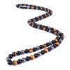 Obsidian Hämatit Tigerauge Perlenketten Herren Mode Natürliche Onyx-Ketten Damen für Magnetische Gesundheitsschutz Schmuck