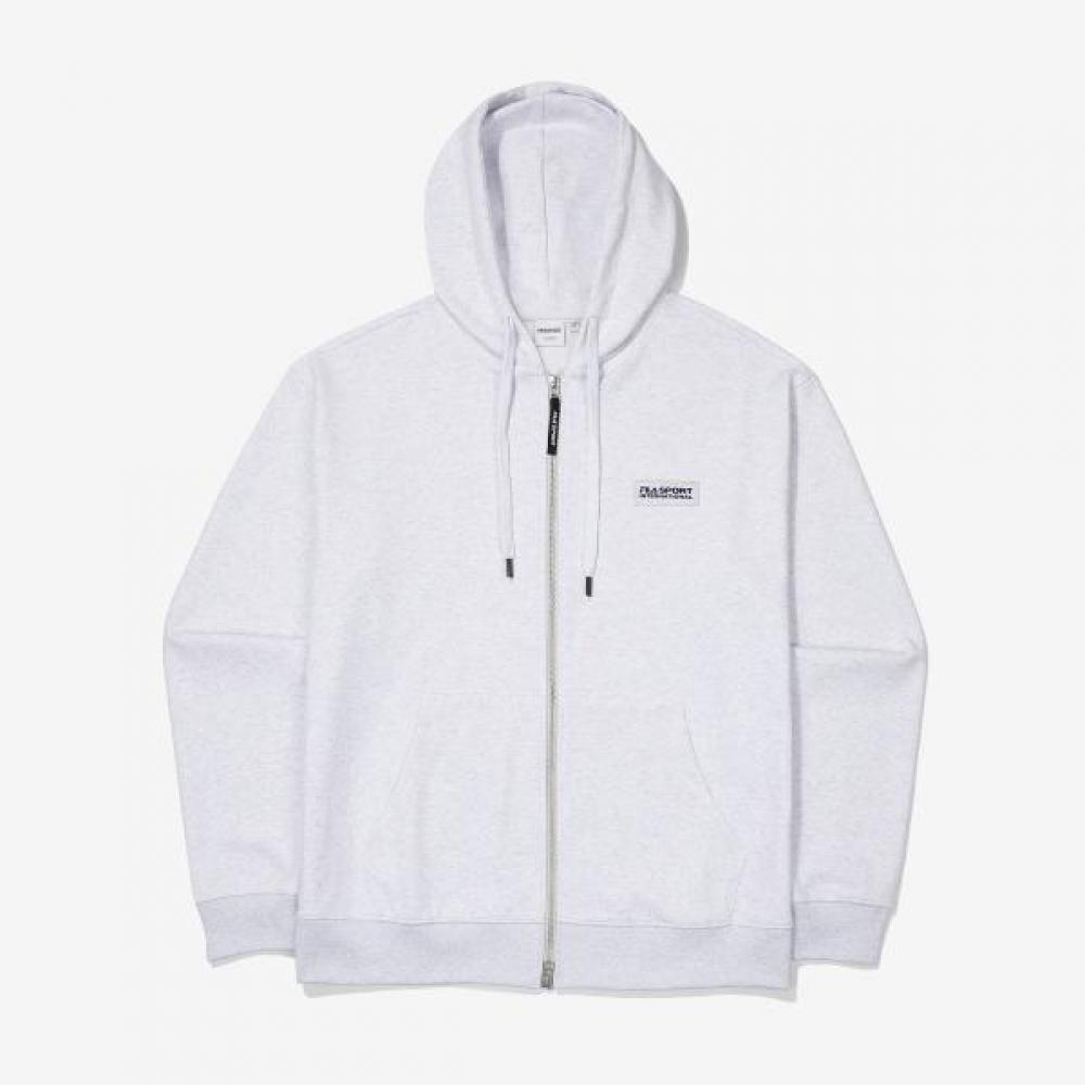 Fila Unisex Comfort Fit Hooded Zip Up WHITEMELANGE/105
