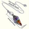 Lapis Lazuli Crystal Pendulum for Witchcraft Ceremonies Divination Reiki Healing and Mystical Gifts Witchcraft Rituals