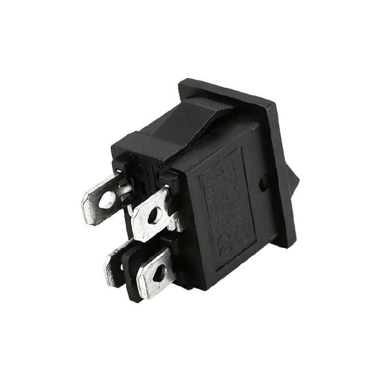 2 Position 4 Pin Durability Plastic Rocker Switches Easy To Operate Rocker Button Switches With Blenders And Sound Systems