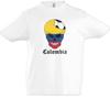 Colombia Football Comet Kids Boys Kids Boys T-Shirt Flag Football Colombia Flag