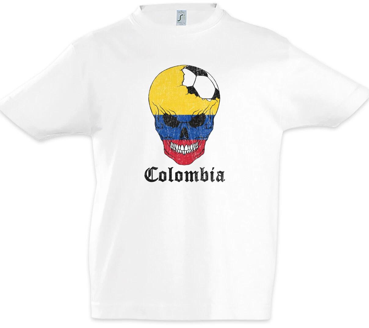 Colombia Football Comet Kids Boys kids boys T-Shirt Flag Football Colombia Flag 130