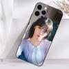 Singer K-Kim C-Chaewon Phone Case For iPhone 16,15,14,13,12,11 Plus,Pro Max,XS,X,XR,SE,Mini,8,7 Soft Silicone Black Cover