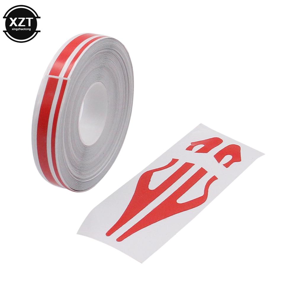 98M Nadelstreifenband Aufkleber Stoßstangen Auto Karosserie Aufkleber Doppellinie Motorrad Auto Styling Dekoration Zubehör 8 Farben