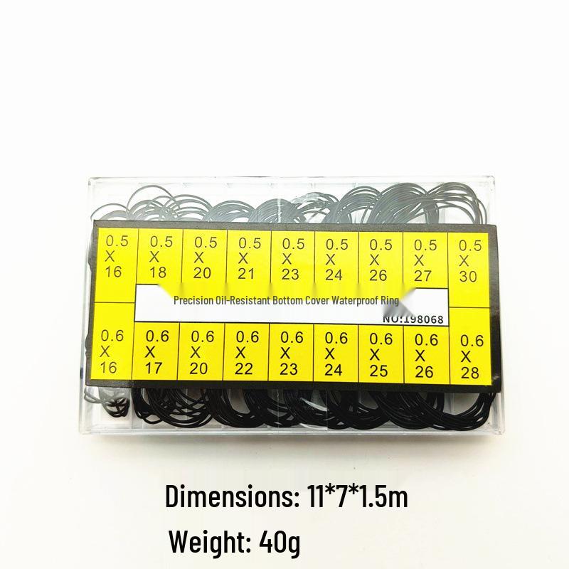 Waterproof Watch Back Cover Sealing Rings Set - 18 Sizes