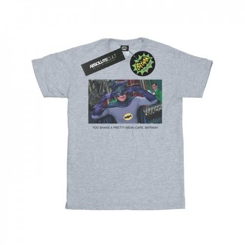 DC Comics Mens Batman TV Series Mean Cape T-Shirt