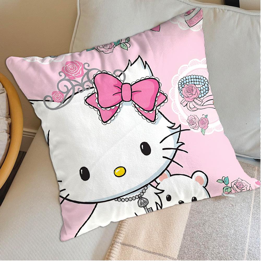 Kawaii C-Charmmy Kittyes Cushions For Decorative Sofa Cushion Covers Room Decorating Items Gifts Decoration Home