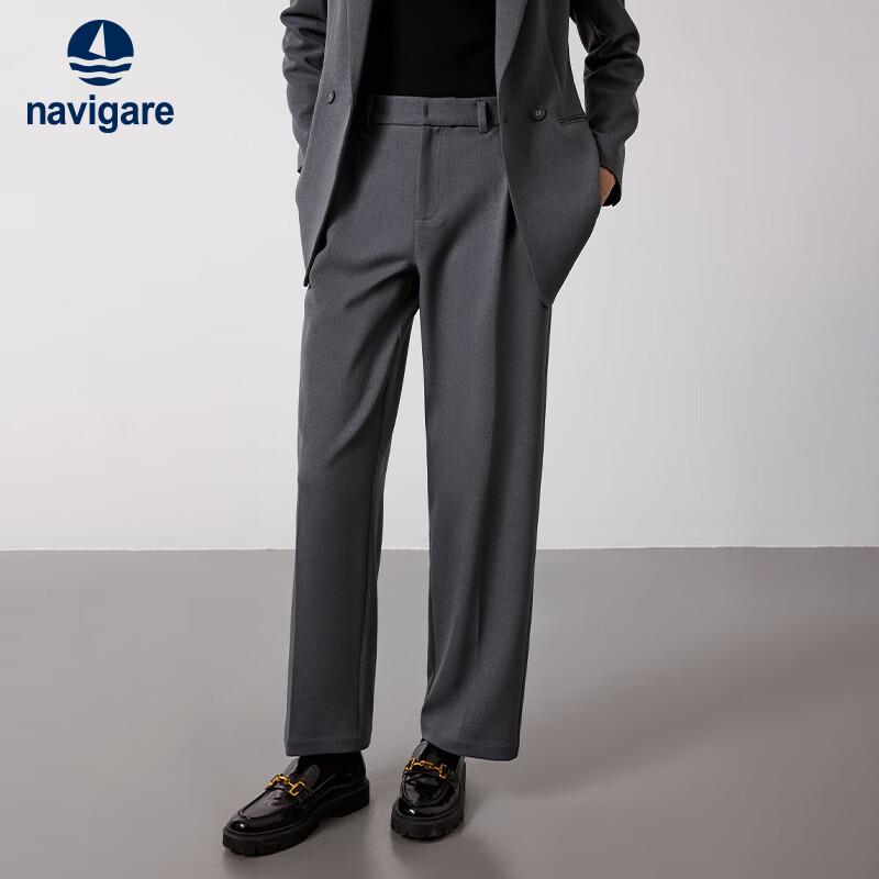 Navigare Women's Old Money Style Wide-Leg Trousers