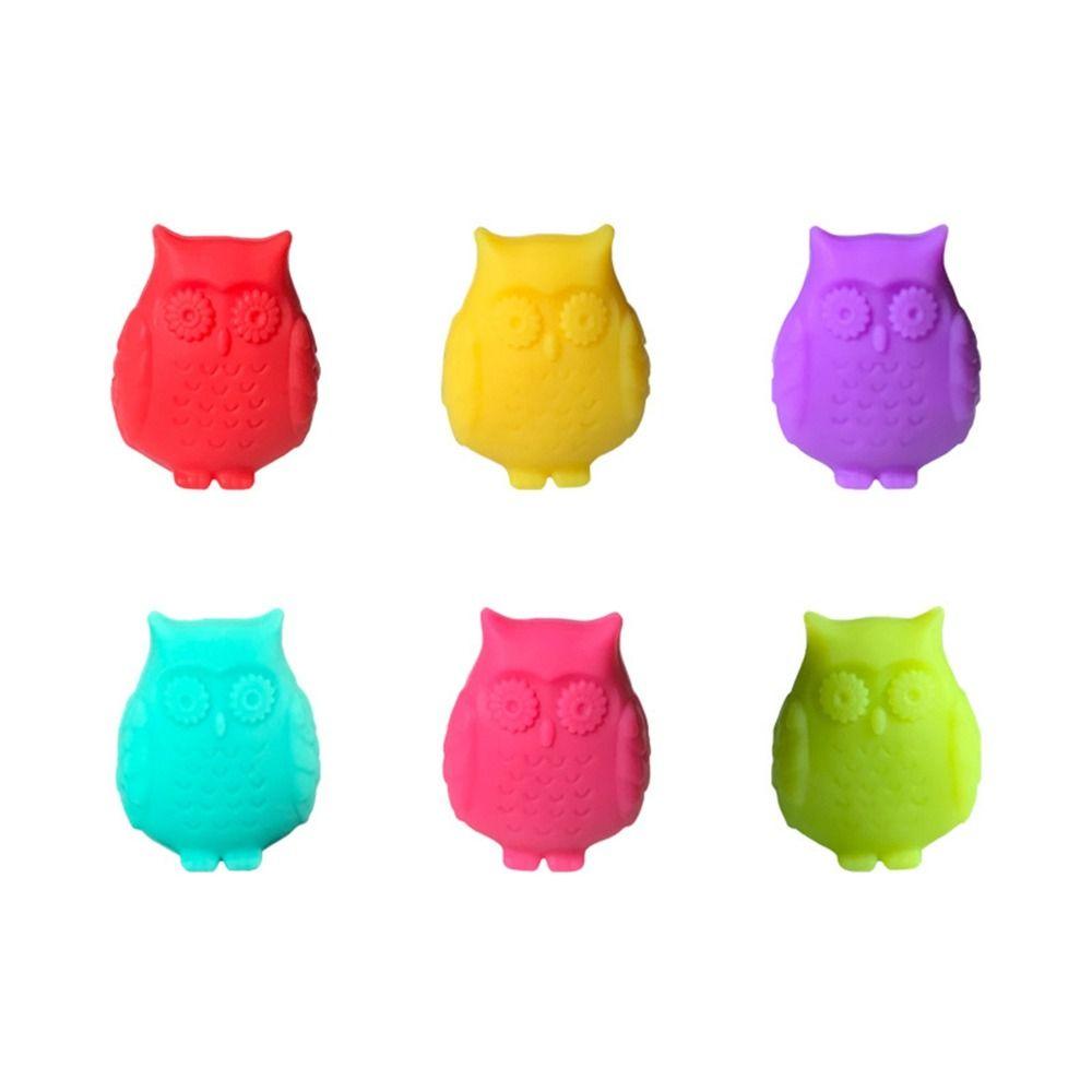 New Silicone Drink Markers Marker Tool Distinguish Wine Cup Marker Reusable Creative Drinking Cup Identifier Sign Bartender 5
